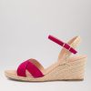 Shoes DIANA FERRARI | Jental Magenta Suede Sandals