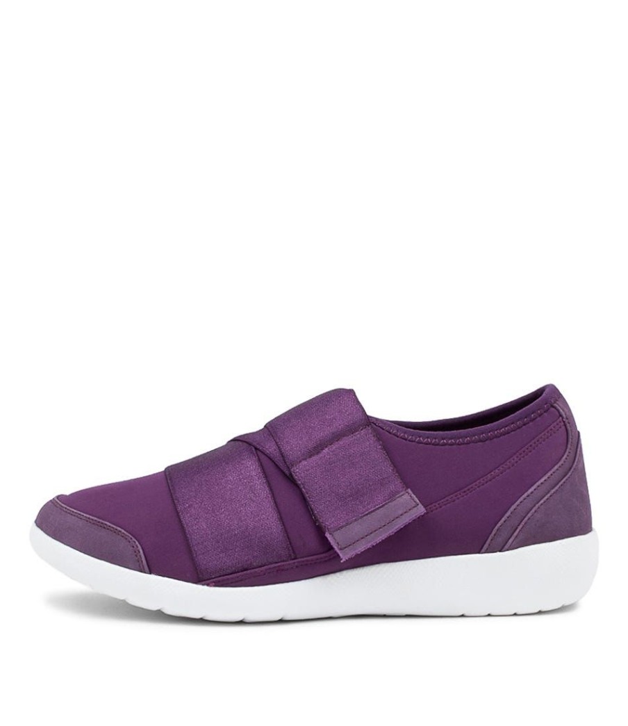 Shoes ZIERA | Urban Ff Purple Neoprene Sneakers