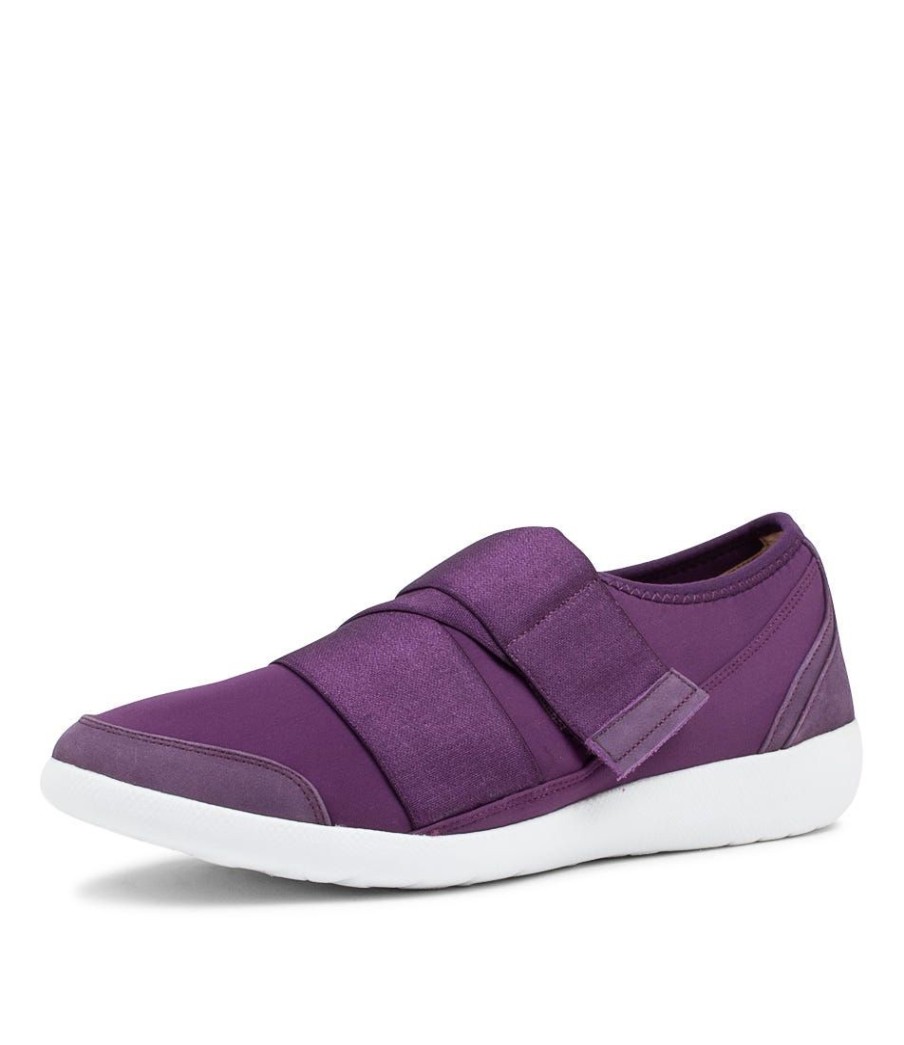 Shoes ZIERA | Urban Ff Purple Neoprene Sneakers