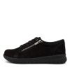 Shoes ZIERA | Solar Xf Black Nubuck Leather Sneakers