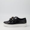 Shoes TOP END | Layyah Black Patent Leather Sneakers Ws