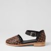 Shoes DJANGO & JULIETTE | Ashby Black Tan Leather Mary Janes