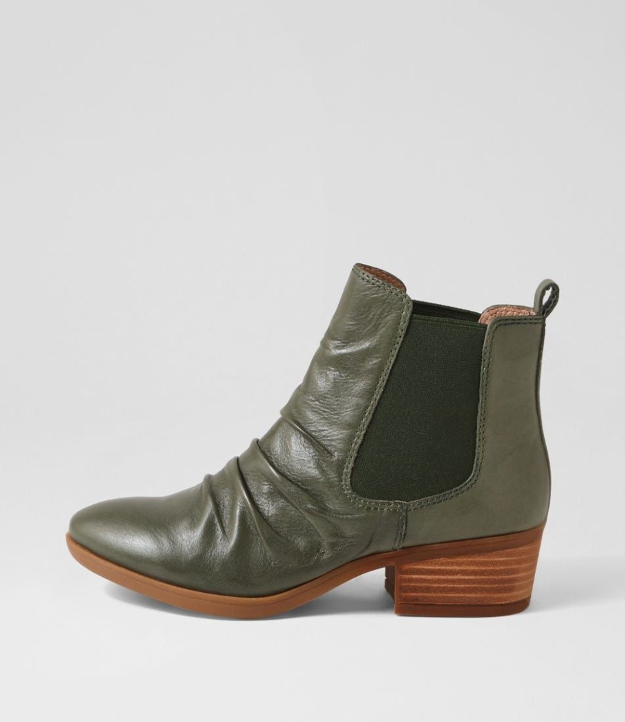 Shoes DIANA FERRARI | Zuri Forest Leather Ankle Boots