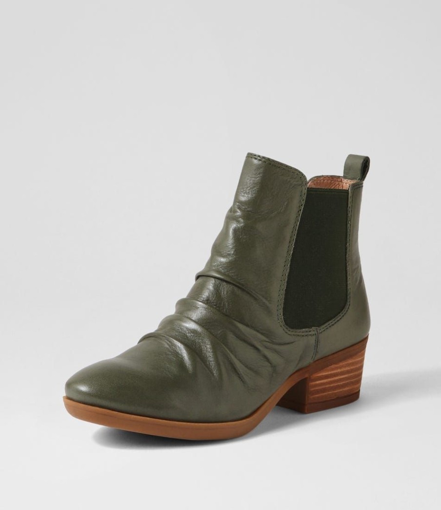 Shoes DIANA FERRARI | Zuri Forest Leather Ankle Boots