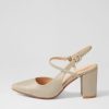 Shoes DIANA FERRARI | Starly Champagne Suede Heels