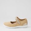 Shoes ZIERA | Ushery Xf Latte Champagne Neoprene Sneakers