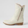 Shoes DJANGO & JULIETTE | Rudo Almond Natural Leather Fur Calf Boots