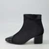 Shoes ZIERA | Vann Xw Black Mix Ankle Boots