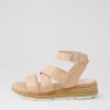 Shoes MOLLINI | Biby Dark Nude Leather Sandals