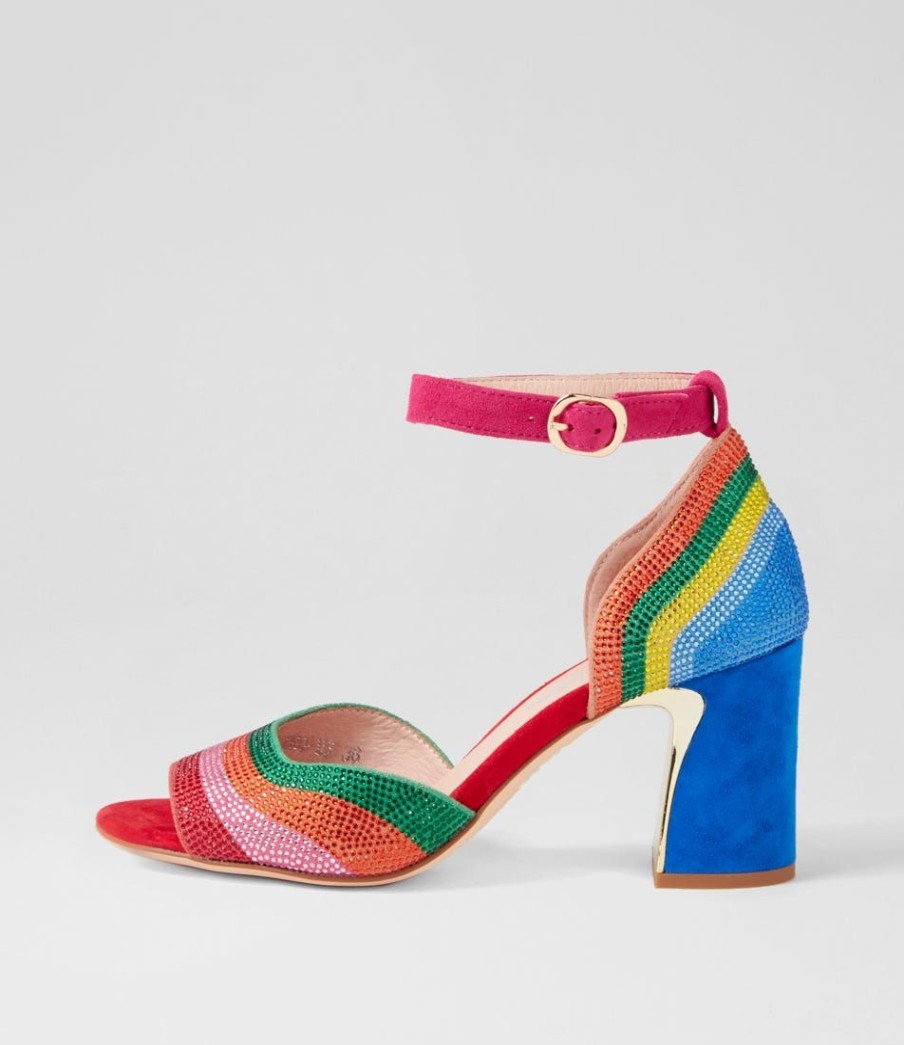 Shoes DJANGO & JULIETTE | Kalino Bright Multi Sandals