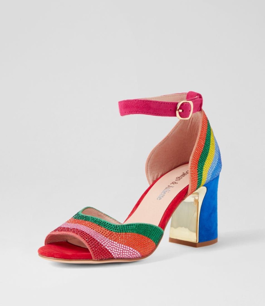 Shoes DJANGO & JULIETTE | Kalino Bright Multi Sandals