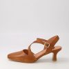 Shoes DJANGO & JULIETTE | Charissa Tan Leather Heels