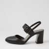 Shoes DJANGO & JULIETTE | Kubens Black Leather Heels