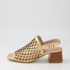 Shoes DJANGO & JULIETTE | Fairhaven Old Gold Leather Sandals