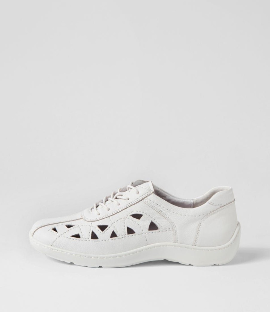 Shoes ZIERA | Watkin Xf White Leather Sneakers