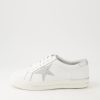 Shoes ZIERA | Alysia W White Silver Speckle Multi Sneakers