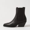 Shoes MOLLINI | Rowe Black Leather Ankle Boots