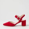 Shoes DIANA FERRARI | Lilsy Red Suede Heels