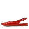 Shoes TOP END | Fairy Red Patent Leather Flat Shoes