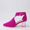 Shoes DJANGO & JULIETTE | Hobartet Fuchsia Suede Heels