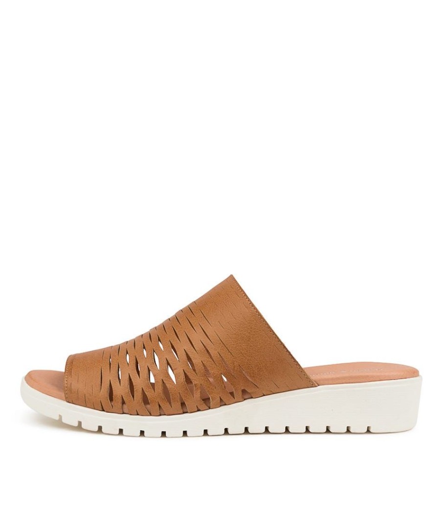 Shoes DJANGO & JULIETTE | Meta Lrg Dk Tan Leather