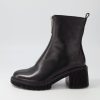 Shoes DJANGO & JULIETTE | Zosia Black Leather Ankle Boots