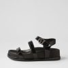 Shoes DJANGO & JULIETTE | Gaavi Black Patent Leather Sandals