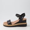 Shoes DJANGO & JULIETTE | Boogly Black Leather Sandals