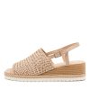 Shoes DJANGO & JULIETTE | Issah Nude Weave-Leather