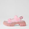 Shoes ROLLIE | Jelly Clear Pink Vynalite Sandals