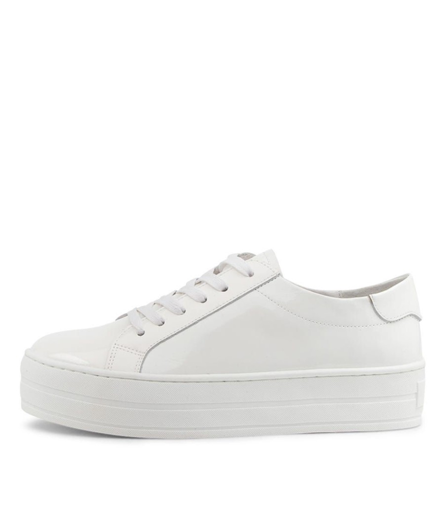 Shoes DJANGO & JULIETTE | Sion Dj White White Sole Patent Leather