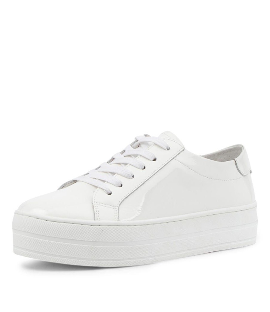 Shoes DJANGO & JULIETTE | Sion Dj White White Sole Patent Leather