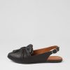 Shoes DIANA FERRARI | Liby Black Leather Flat Shoes