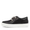 Shoes DJANGO & JULIETTE | Filpy Black Leather Sneakers Ws