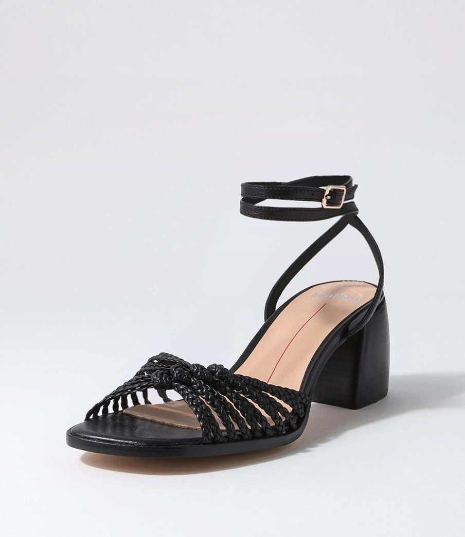 Shoes MOLLINI | Berna Black Leather Sandals