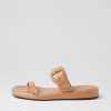 Shoes MOLLINI | Rower Tan Leather Slides