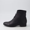 Shoes DJANGO & JULIETTE | Funda Black Leather Ankle Boots