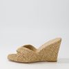 Shoes TOP END | Katia Natural Syn Raffia Mules