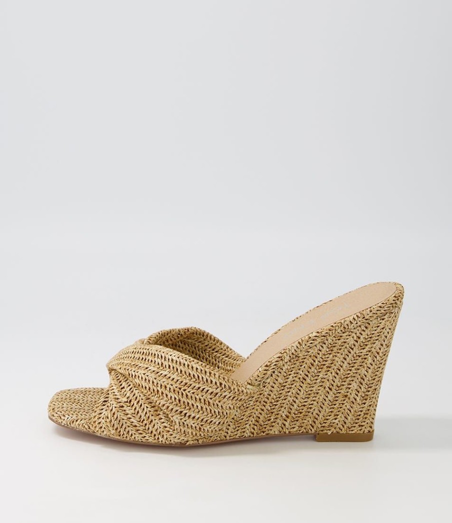 Shoes TOP END | Katia Natural Syn Raffia Mules