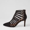 Shoes TOP END | Brewer Black Suede Heels