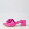 Shoes DJANGO & JULIETTE | Aldah Bright Pink Patent Leather Mules