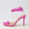 Shoes MOLLINI | Melbourne Fuchsia Leather Sandals