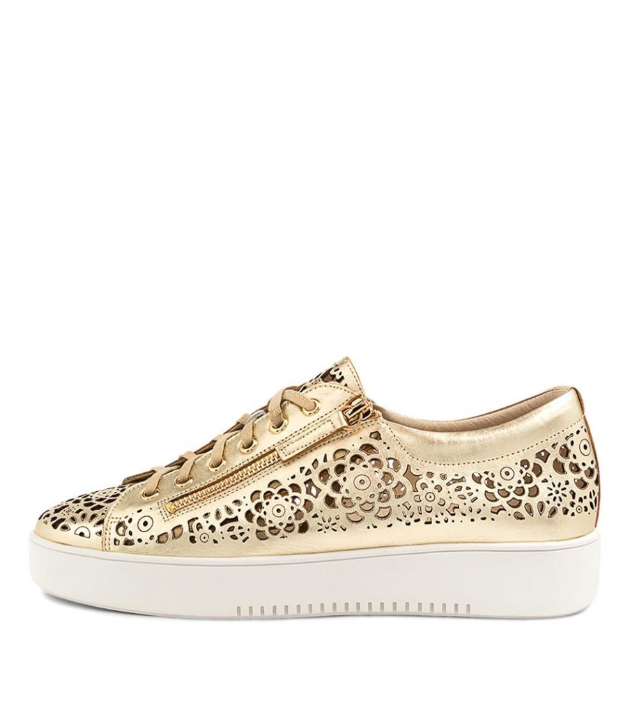 Shoes DJANGO & JULIETTE | Leitha Djl Pale Gold White Sole Leather