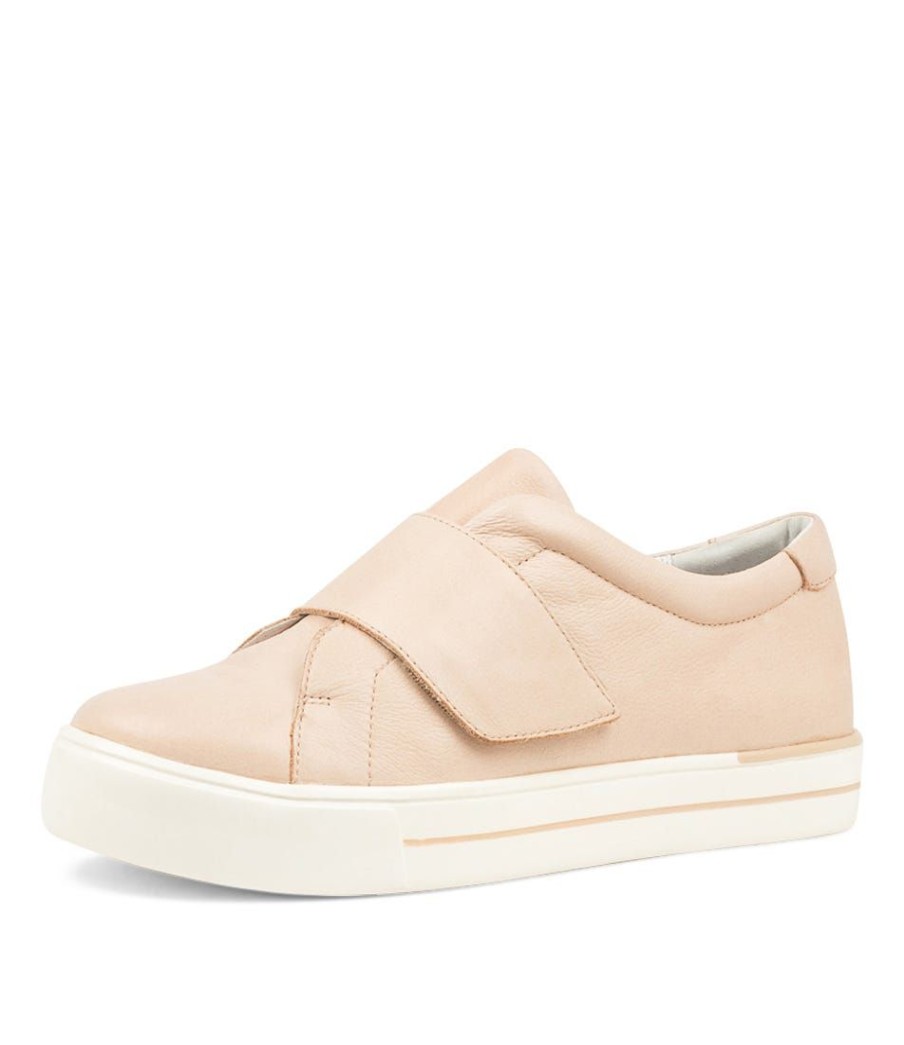 Shoes ZIERA | Alyces W Pale Pink Leather Sneakers