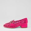 Shoes DJANGO & JULIETTE | Vilis Hot Pink Leather Heels