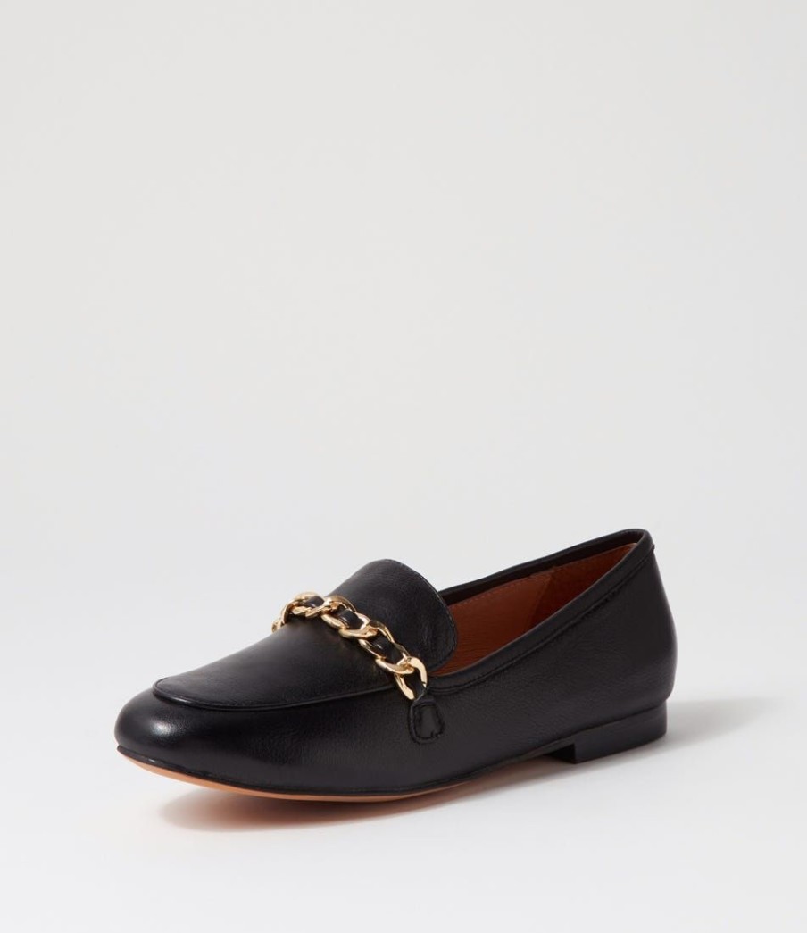 Shoes MOLLINI | Geres Black Leather Loafers