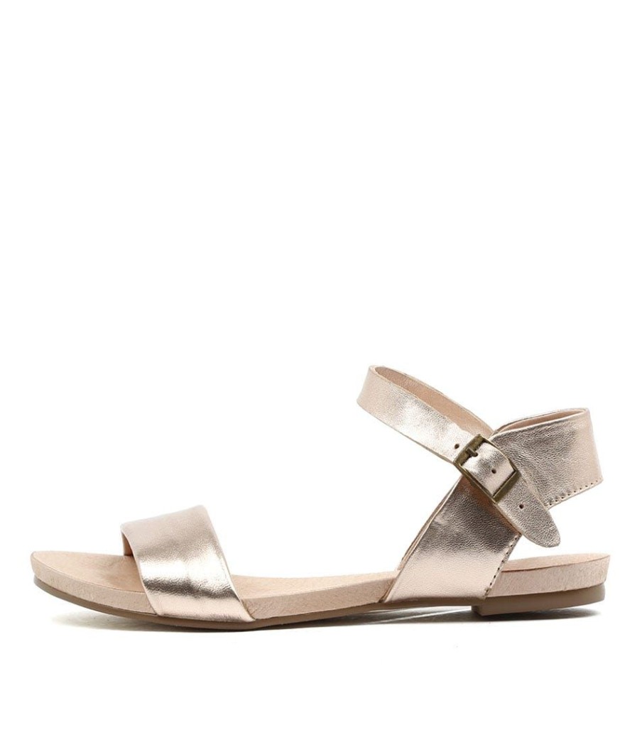 Shoes DJANGO & JULIETTE | Jinnit Rose Gold Leather