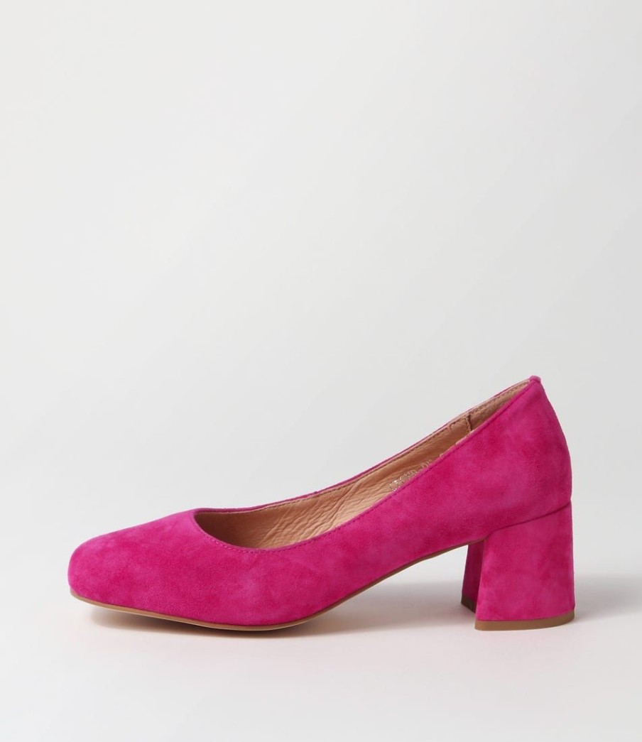 Shoes DIANA FERRARI | Cloud Fuchsia Suede Pump Heels