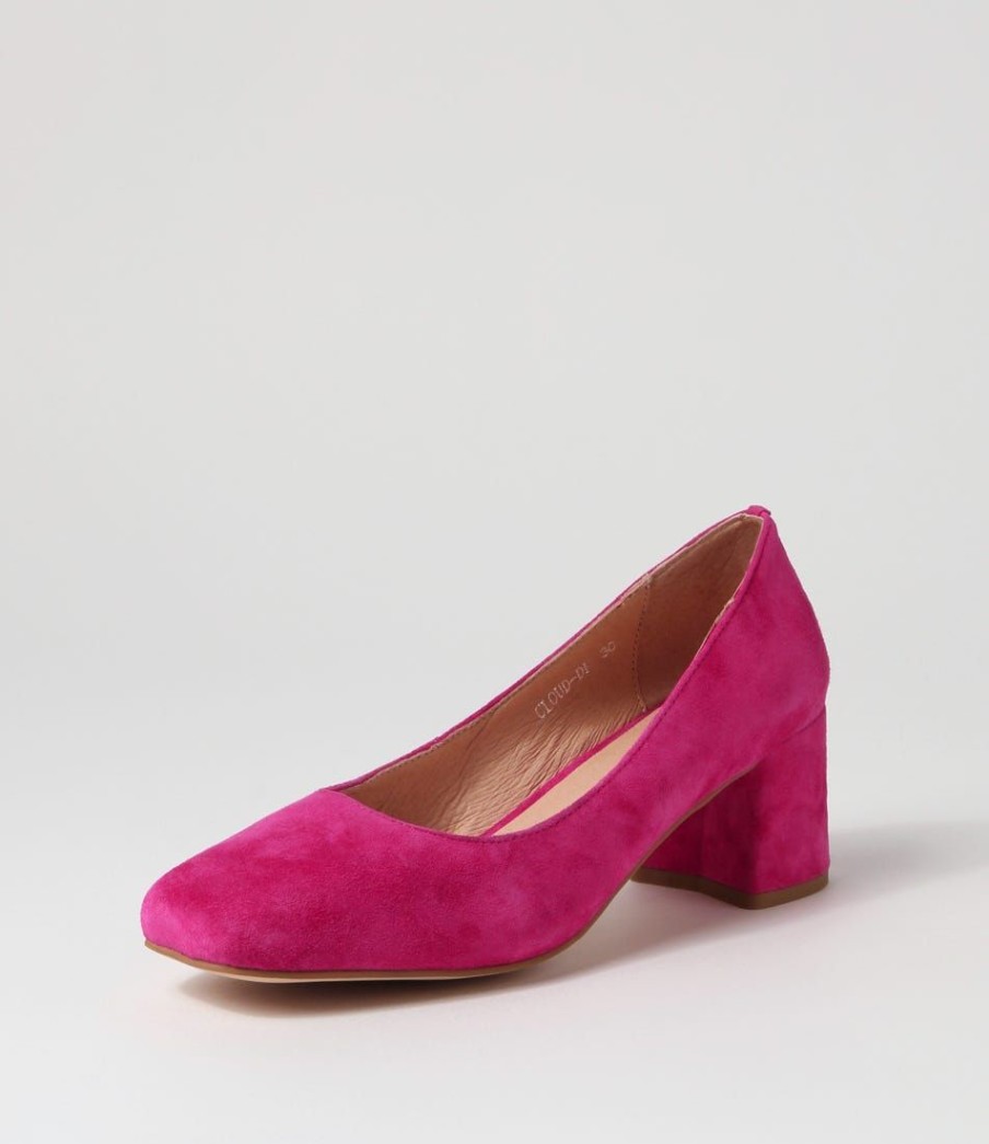 Shoes DIANA FERRARI | Cloud Fuchsia Suede Pump Heels