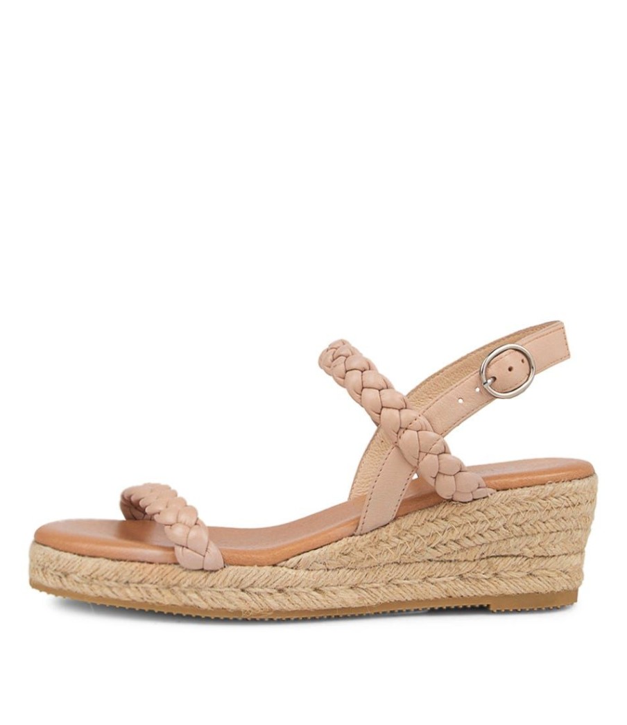 Shoes DIANA FERRARI | Reliv Dark Nude Leather Sandals